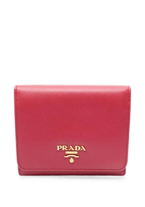 Prada Pre-Owned 2010s Saffiano trifold wallet - Pink
