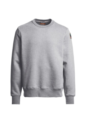 Parajumpers logo-patch sweater - Grey