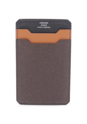 Hermès Pre-Owned 2019 City 3CC card case - Brown