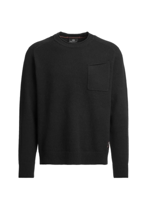 Parajumpers patch-pocket crew-neck sweater - Black