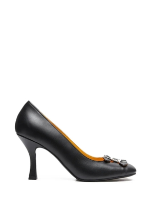LILI CURIA Babette buckle-detail pumps - Black