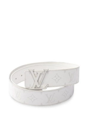 Louis Vuitton Pre-Owned 2025 LV Initiales Reversible leather belt - White