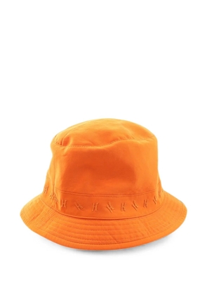 Hermès Pre-Owned 2010s H embroidery bucket hat - Orange