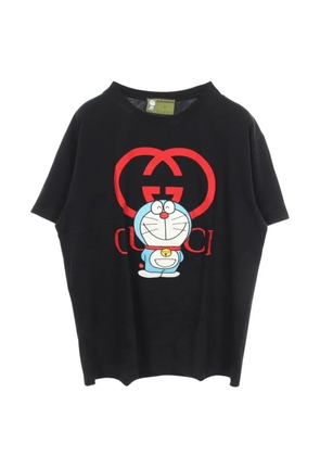 Gucci Pre-Owned x Doraemon 2010s Interlocking G T-shirt - Black