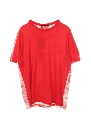 Louis Vuitton Pre-Owned 2020s Trump back T-shirt - Red