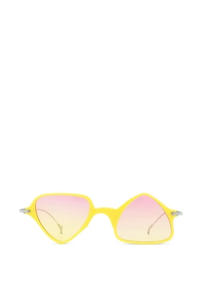Eyepetizer Twiggy geometric-frame sunglasses - Yellow
