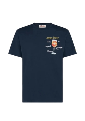 MC2 Saint Barth Aperol Spritz-print T-shirt - Blue
