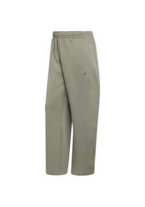 adidas logo-embroidered side-stripe track pants - Green