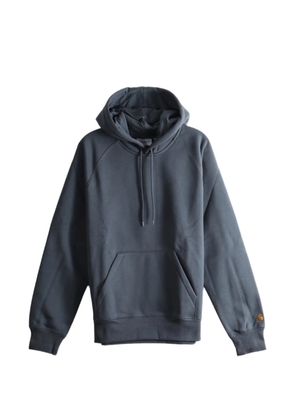 Carhartt WIP logo-embroidered hoodie - Blue
