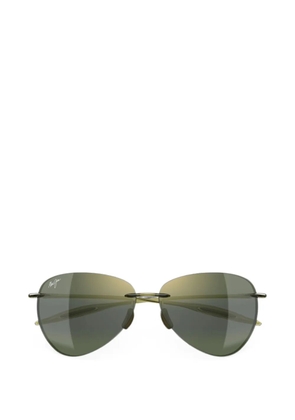 Maui Jim Sugar Beach rimless sunglasses - Green