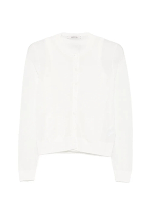 Dorothee Schumacher sheer-knit cardigan and top set - White