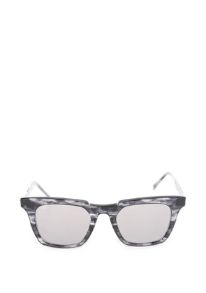 OAMC marble-effect square-frame sunglasses - Grey