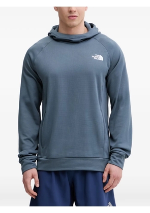The North Face logo-print raglan-sleeve hoodie - Blue
