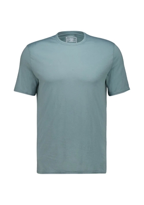 Fedeli crew-neck knitted T-shirt - Green