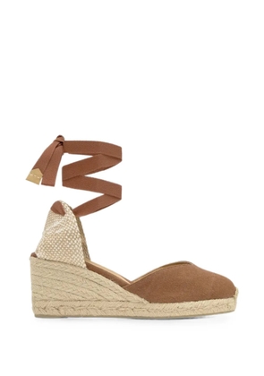 Castañer Chiara wedge espadrilles - Brown