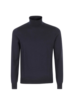 Tagliatore Miles roll-neck sweater - Blue