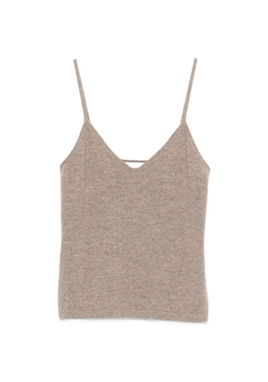 BOMPARD cashmere V-neck tank top - Neutrals