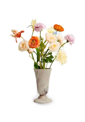 Flowerism Studio Blue Iris and Orange Rose Mix bouquet - Neutrals