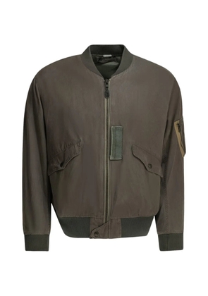 A.PRESSE L-2B zip-up bomber jacket - Brown