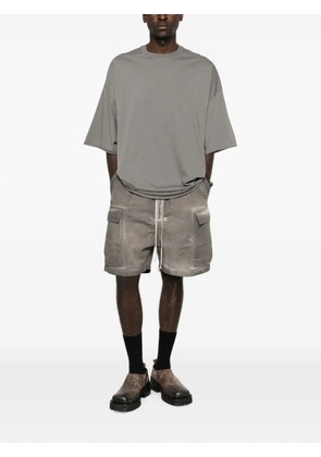 Rick Owens DRKSHDW Cargobela drawstring cargo shorts - Grey