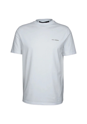 Karl Lagerfeld logo-print T-shirt - White