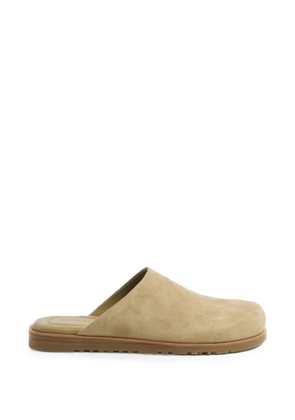 Simkhai Emery suede clogs - Neutrals