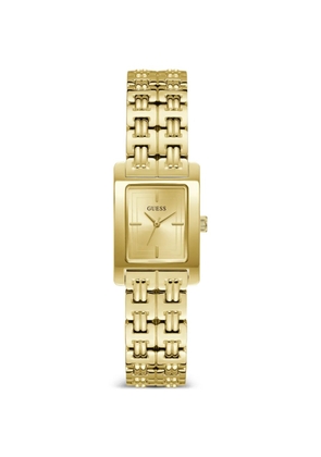 GUESS USA champagne-tone dial 23mm watch - Gold