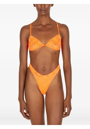 Balenciaga lace bra - Orange