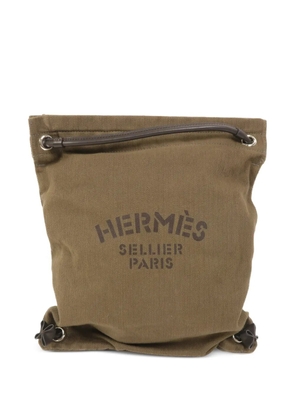 Hermès Pre-Owned Maline Grooming backpack - Green