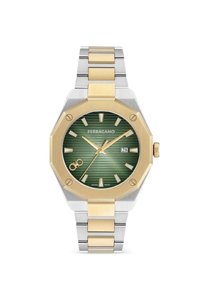 Ferragamo Versilia 40mm watch - Green