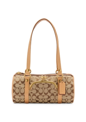 Coach 28 Kisslock Barrel tote bag - Neutrals