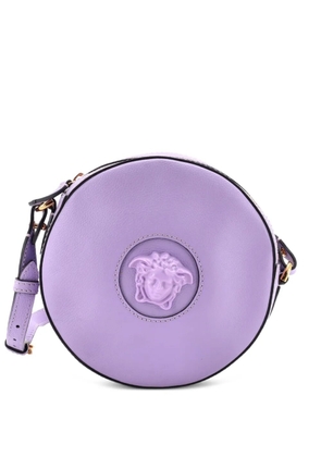 Versace Pre-Owned La Medusa Round Camera Bag Leather Small crossbody bag - Purple