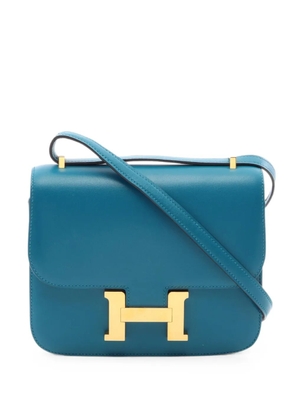 Hermès Pre-Owned 2018 Constance 3 mini shoulder bag - Blue