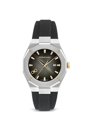 Ferragamo Versilia 40mm watch - Black
