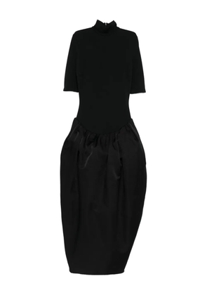 Magda Butrym silk-blend dress - Black