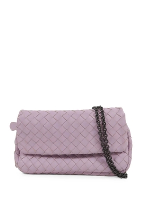 Bottega Veneta Pre-Owned Intrecciato leather shoulder bag - Purple