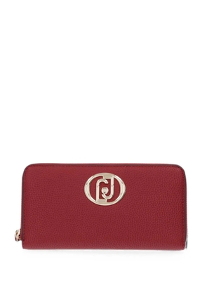 LIU JO logo-plaque wallet - Red