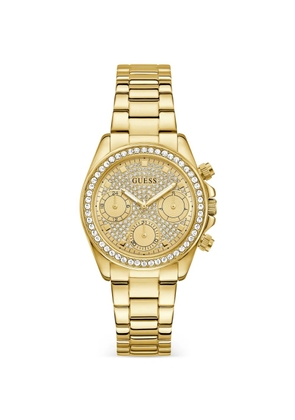 GUESS USA Victoria 36mm watch - Gold