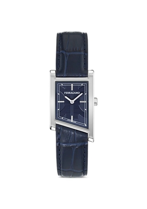 Ferragamo Asymétrique 39mm watch - Blue
