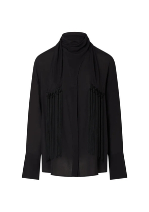 LIU JO shirt with scarf - Black