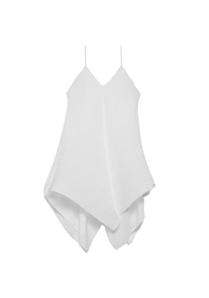 JW Anderson pleated handkerchief-hem blouse - White