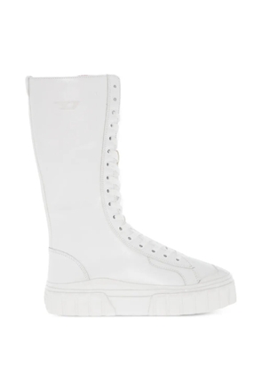 Diesel S-Hanami lace-up boots - White