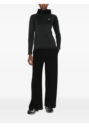 Peak Performance logo-print zip-up sweatshirt - Black