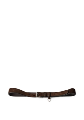 Prada suede belt - Brown