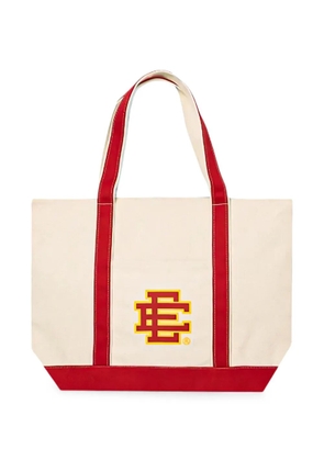 ERIC EMANUEL EE logo-print tote bag - Neutrals