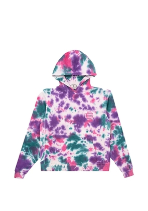 ERIC EMANUEL EE Basic V2 spot-dye logo-print hoodie - Purple