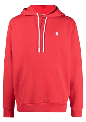 COUNTY OF MILAN Cross logo hoodie - Red