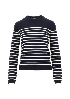 Weekend Max Mara silk and wool yarn sweater - navy - Blue