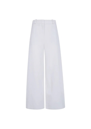 Giorgio Armani wide-leg silk palazzo pants - White
