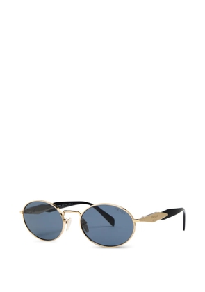 Prada Eyewear geometric-frame sunglasses - Gold